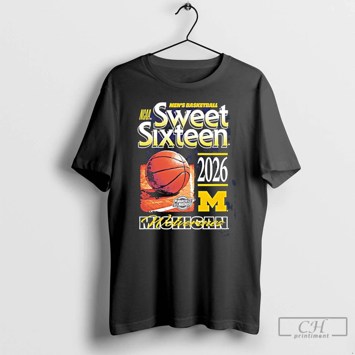 Classic Michigan Wolverines Ncaa March Madness Sweet 16 Bound 2026