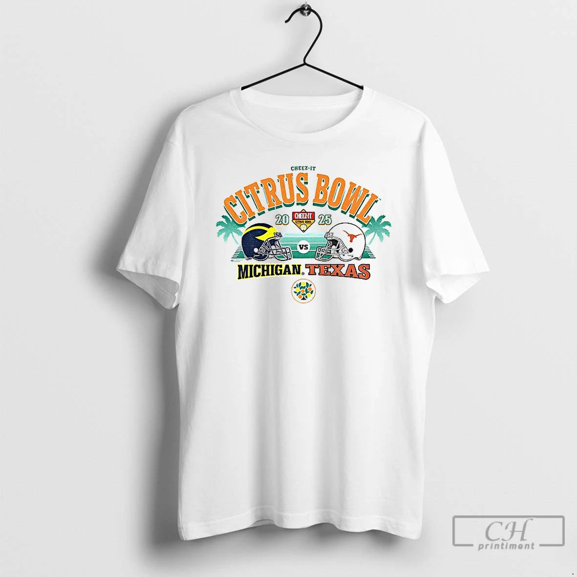Classic Michigan Wolverines Vs Texas Longhorns Ncaa Division I Fbs Cheez It Citrus Bowl 2025 T-Shirts, Hoodie, Sweatshirt