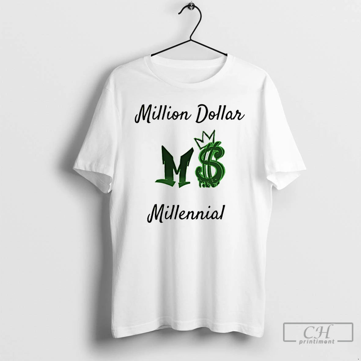 Classic Million Dollar Millennial Mm Logo T-Shirts, Hoodie, Sweatshirt | WearSparks.com