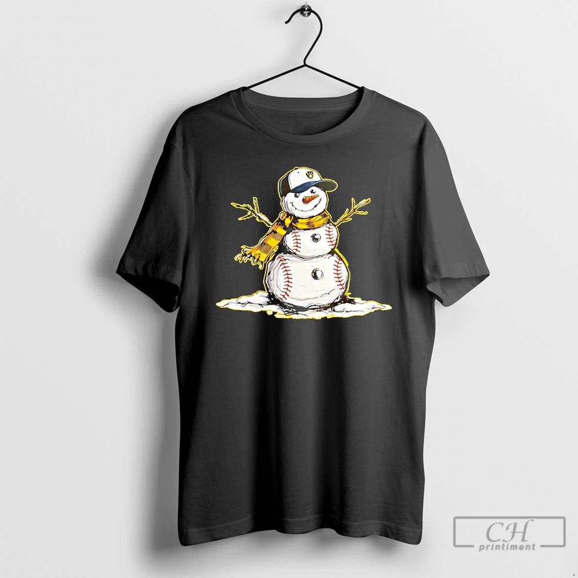 Classic Milwaukee Brewers Baseball Snowman T-Shirts, Hoodie, Sweatshirt | WearSparks.com