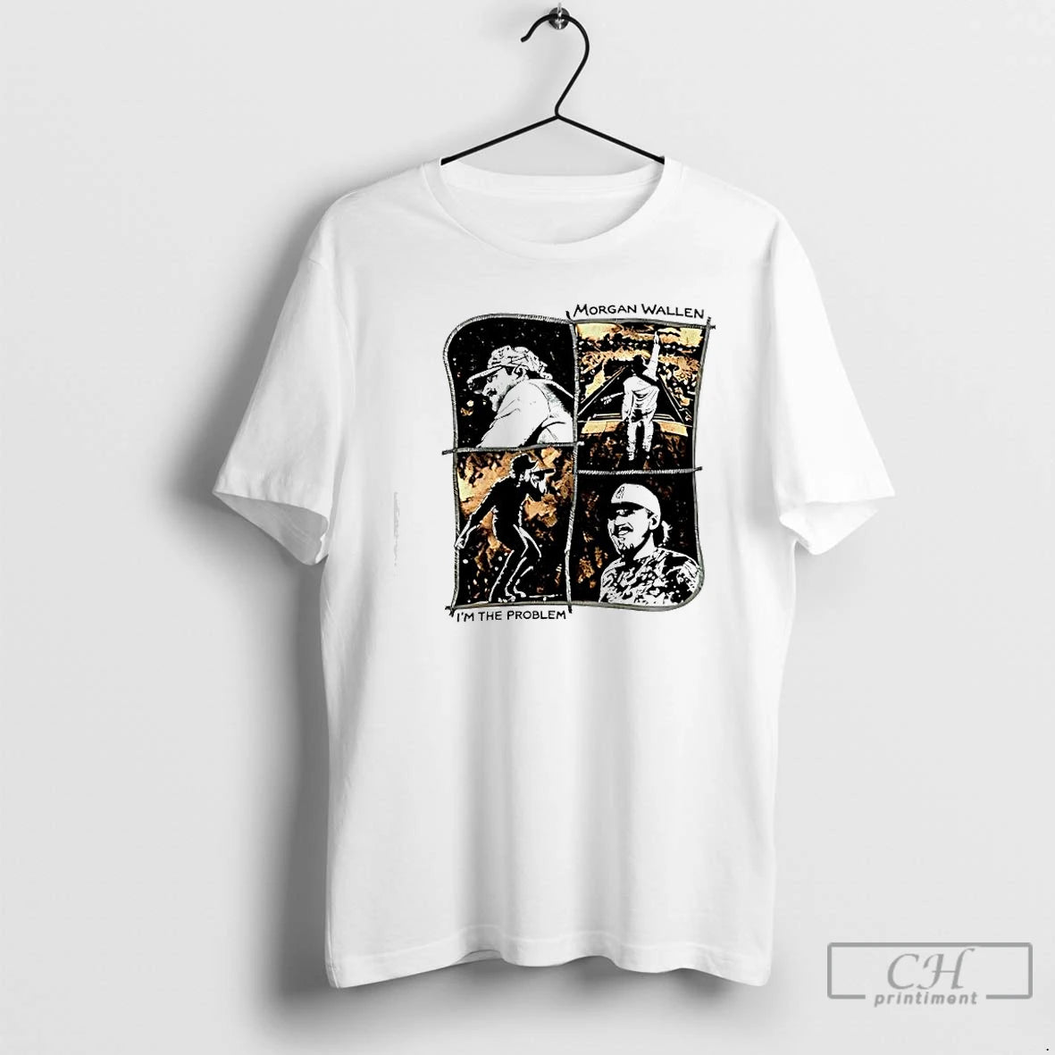 Classic Morgan Wallen Im The Problem Graphic T-Shirts, Hoodie, Sweatshirt | WearSparks.com