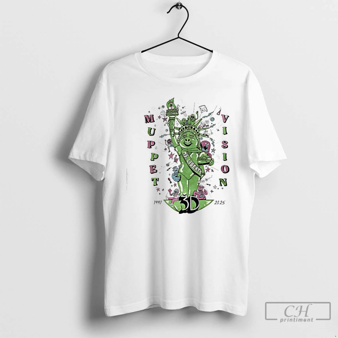 Classic Muppet Vision 3d 1991 2025 Graphic T-Shirts, Hoodie, Sweatshirt | WearSparks.com