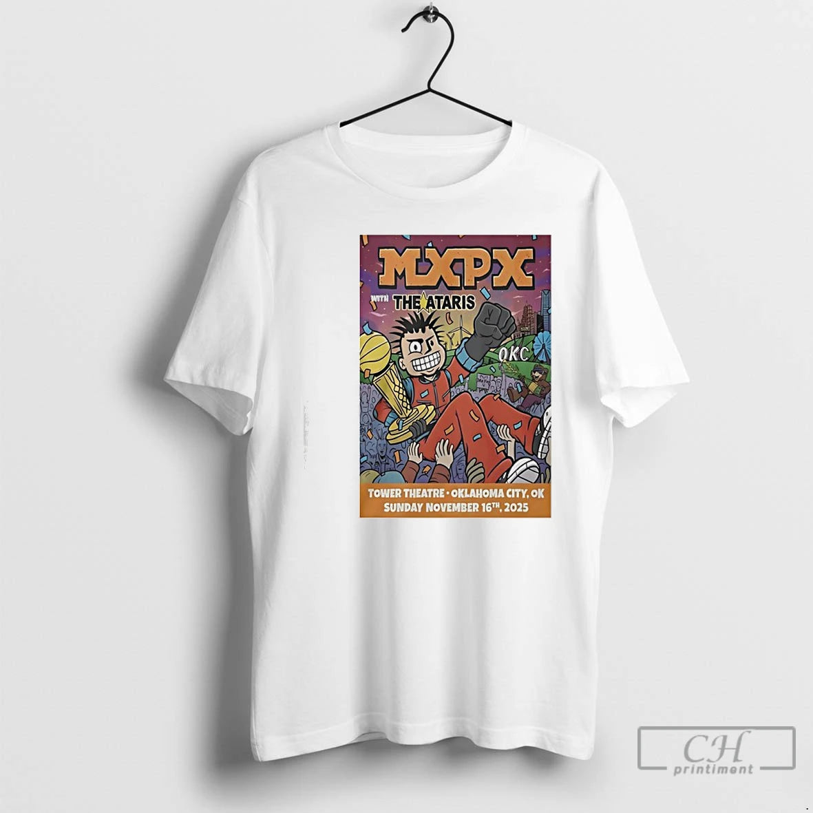 Classic Mxpx With The Ataris Oklahoma City Ok November 16 2025 T-Shirts, Hoodie, Sweatshirt | WearSparks.com