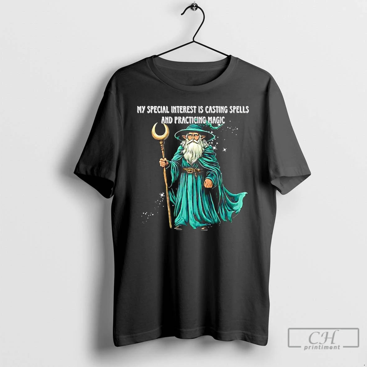 Classic My Special Interest Is Casting Spells And Practicing Magic Wizard T-Shirts, Hoodie, Sweatshirt | WearSparks.com