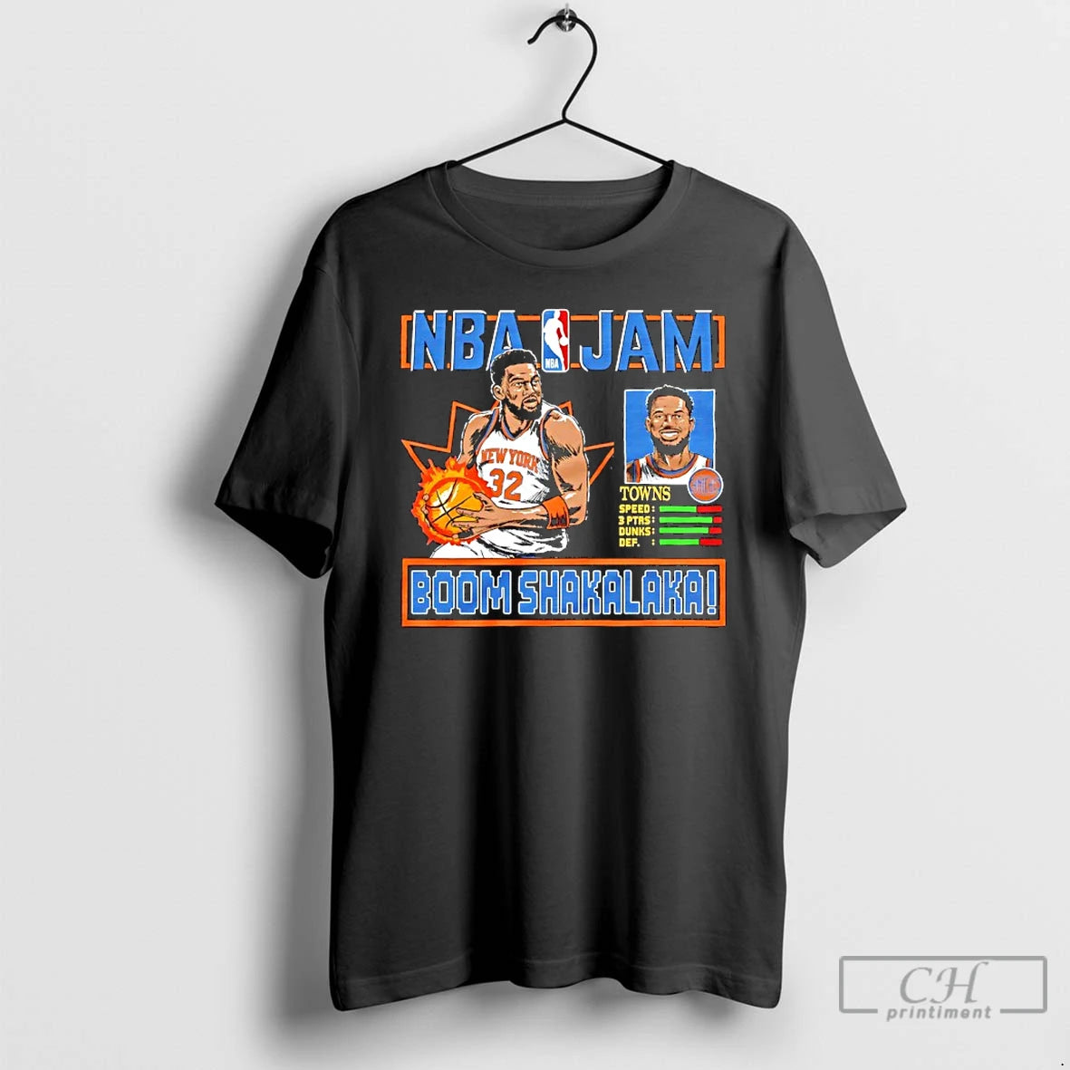 Classic Nba Jam Knicks Karl Anthony Towns Boomshakalaka