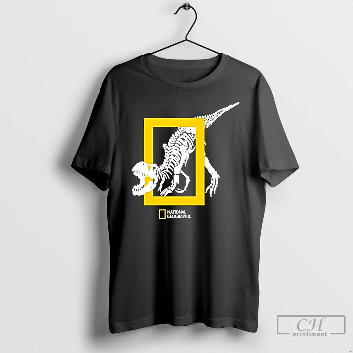 Classic National Geographic Dinosaur Skeleton Graphic T-Shirts, Hoodie, Sweatshirt | WearSparks.com