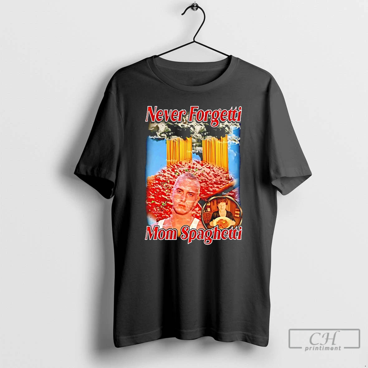 Classic Never Forgetti Mom Spaguetti Eminem T-Shirts, Hoodie, Sweatshirt | WearSparks.com