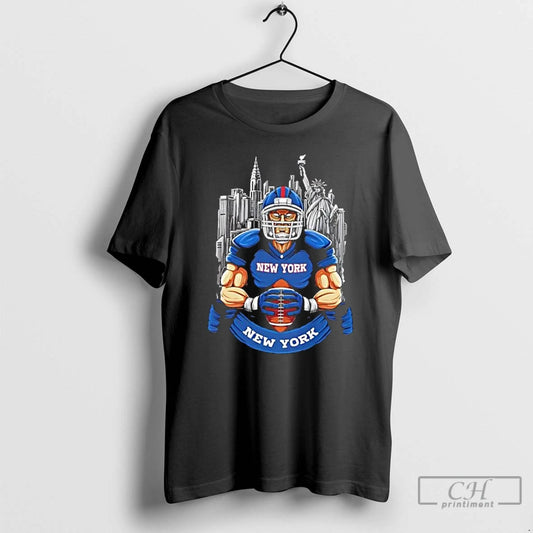 Classic New York Giants Football Mascot Hug The Ball T-Shirts, Hoodie, Sweatshirt | WearSparks.com