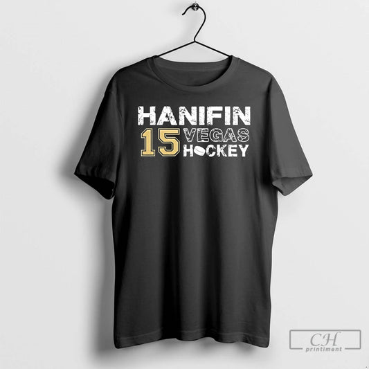 Classic Noah Hanifin 15 Vegas Golden Knights Hockey T-Shirts, Hoodie, Sweatshirt | WearSparks.com
