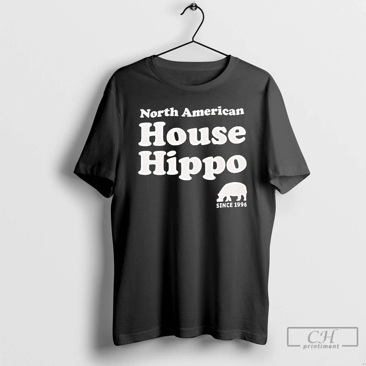 Classic North American House Hippo Since 1996 T-Shirts, Hoodie, Sweatshirt | WearSparks.com