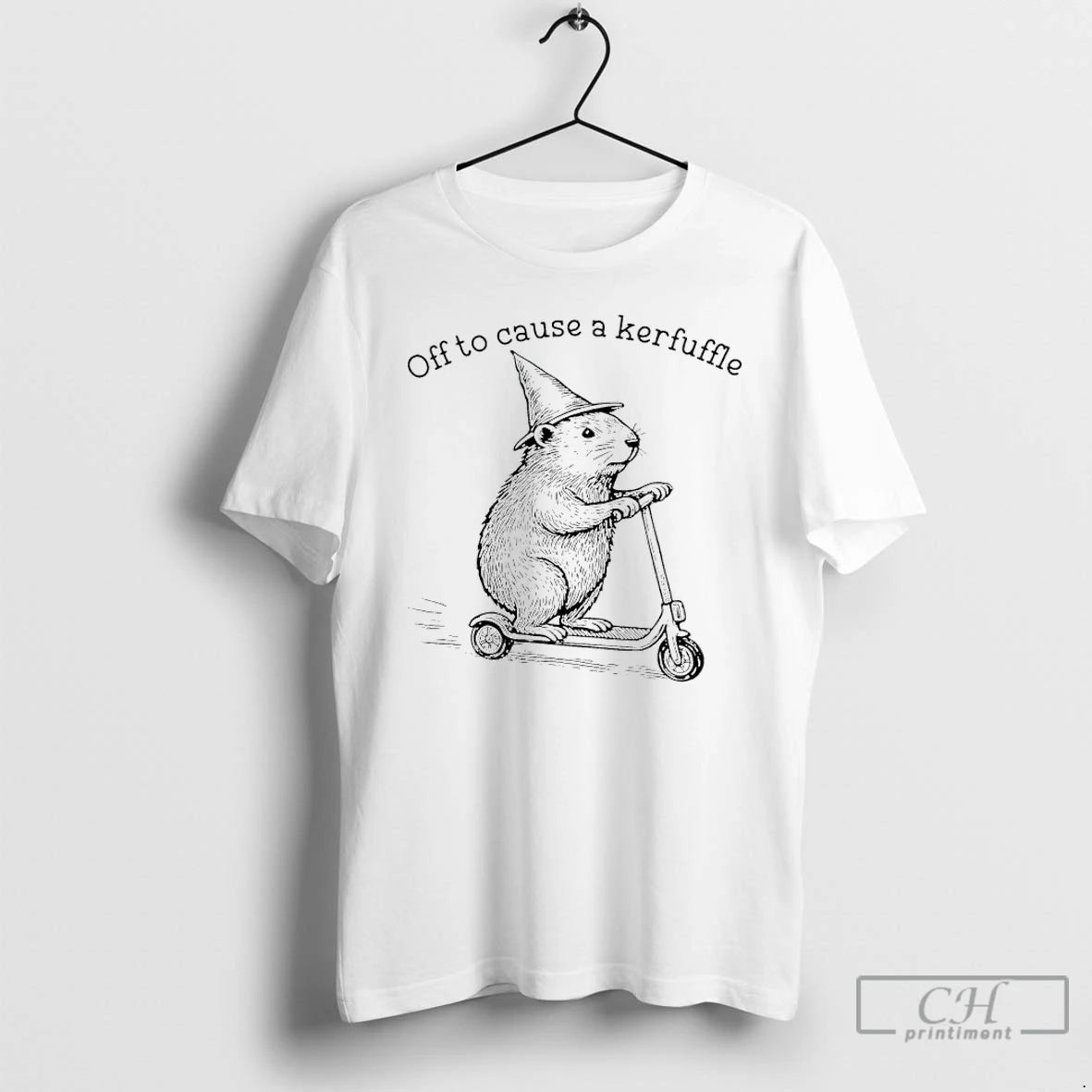 Classic Off To Cause A Kerfuffle Capybara T-Shirts, Hoodie, Sweatshirt | WearSparks.com