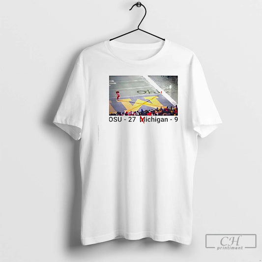 Classic Ohio 27 Vs Michigan 9 Score Rivalry Stadium T-Shirts, Hoodie, Sweatshirt | WearSparks.com