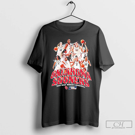 Classic Oklahoma Sooner Womens Basketball Ncaa March Madness