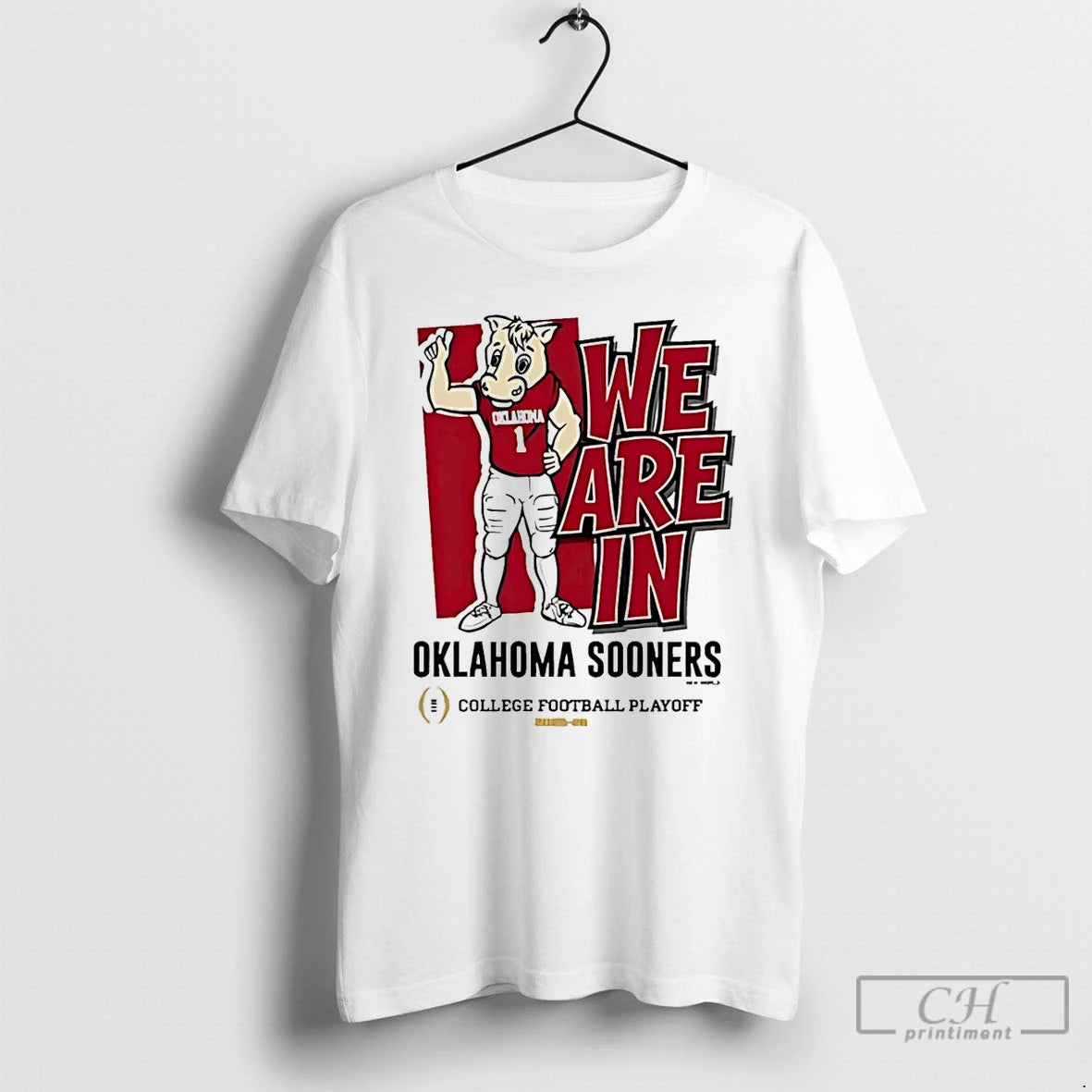 Classic Oklahoma Sooners 2025 Cfp Bound Mascot We Are In T-Shirts, Hoodie, Sweatshirt | WearSparks.com