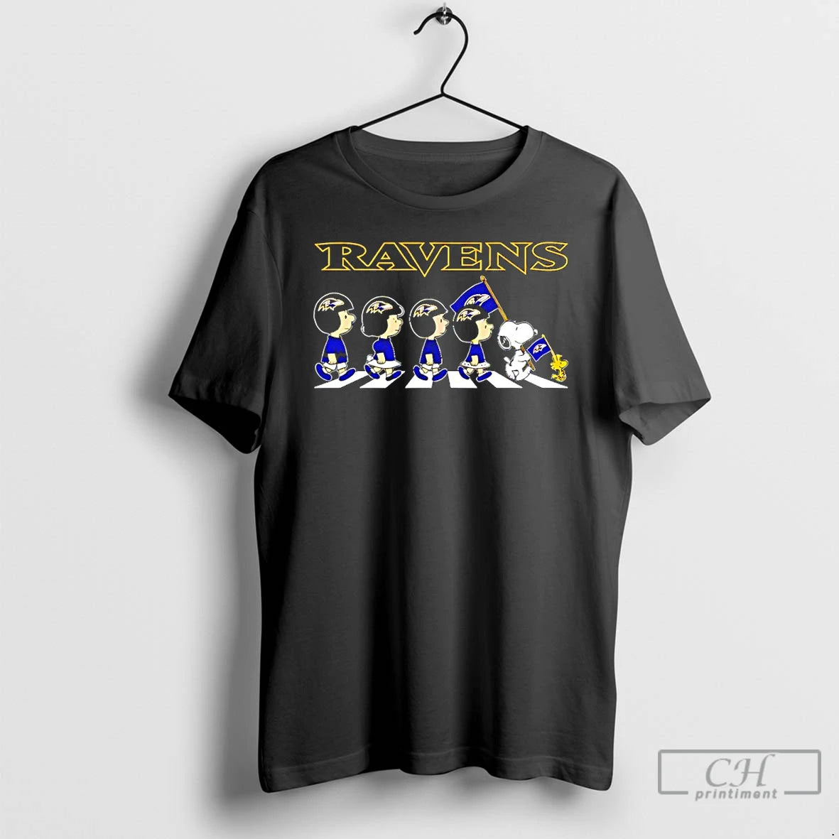 Classic Peanuts X Baltimore Ravens Football Flag Walking T-Shirts, Hoodie, Sweatshirt | WearSparks.com