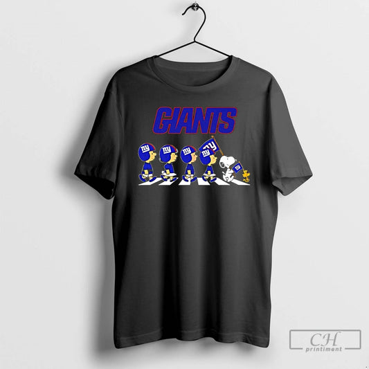 Classic Peanuts X New York Giants Football Flag Walking T-Shirts, Hoodie, Sweatshirt | WearSparks.com