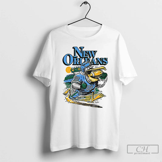 Classic Pelican New Orleans Tulane Green Wave Football Art Vintage T-Shirts, Hoodie, Sweatshirt | WearSparks.com