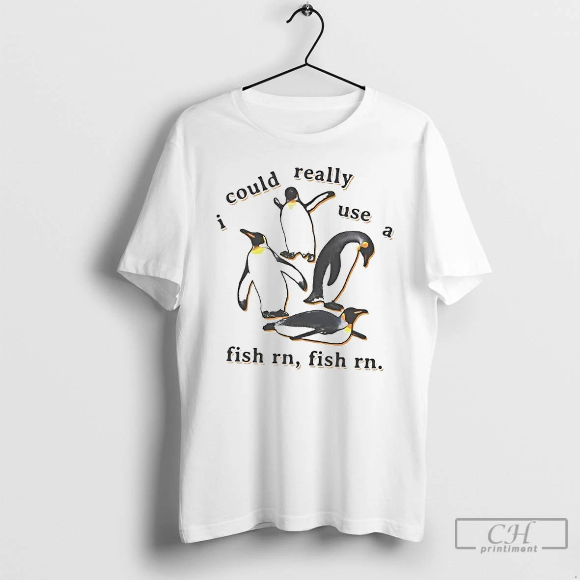 Classic Penguin Could Really Use A Fish Rn Fish Rn