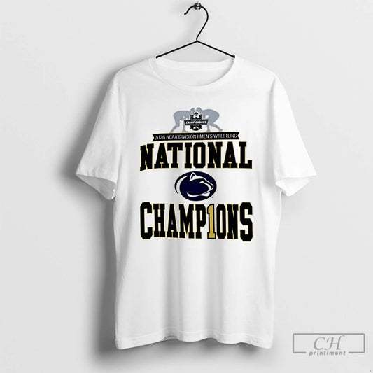 Classic Penn State Nittany Lions 2026 Ncaa Mens Wrestling National Champions Logo T Shirts Sweater
