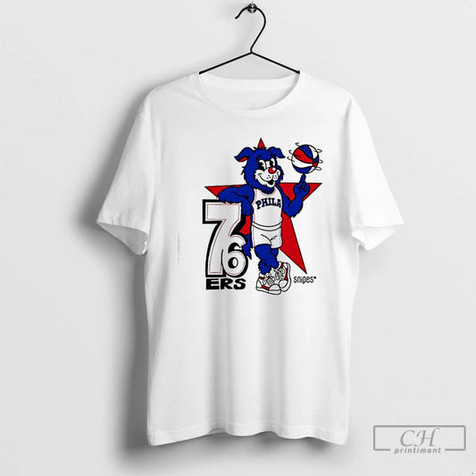 Classic Philadelphia 76ers Snipes Franklin The Dog Mascot T-Shirts, Hoodie, Sweatshirt | WearSparks.com