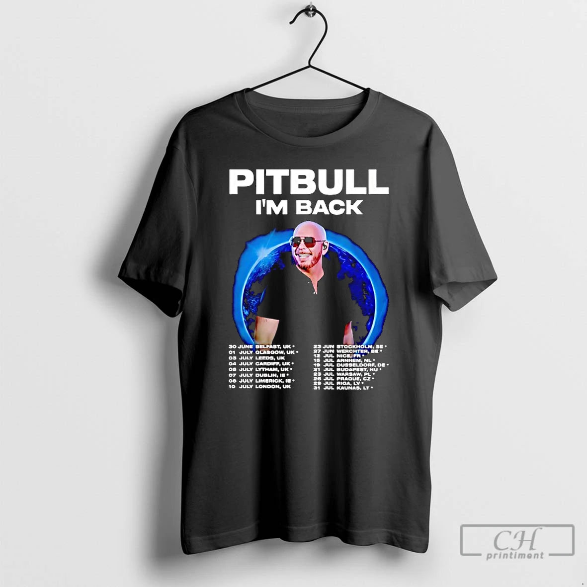 Classic Pitbull Im Back Fan Tour 2025 Concert Dates Inspired T-Shirts, Hoodie, Sweatshirt | WearSparks.com