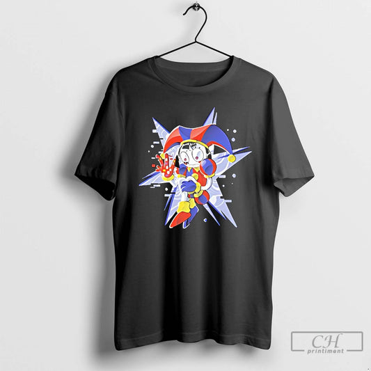 Classic Pixel Jester Retro Glitch Art T-Shirts, Hoodie, Sweatshirt | WearSparks.com