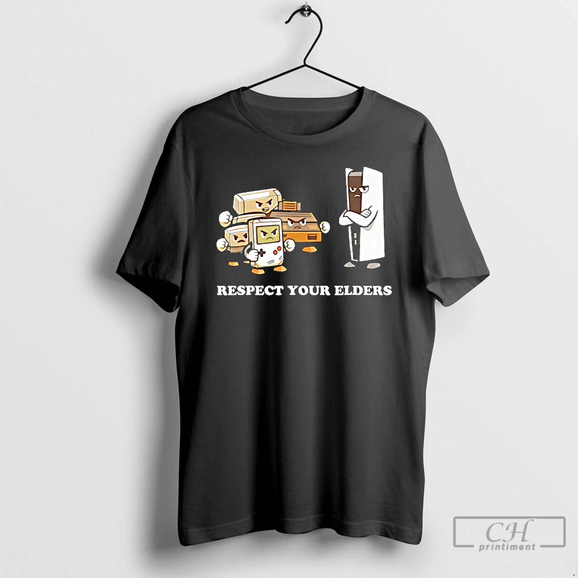 Classic Playstation 5 Respect Your Elders 90s Gaming Retro T-Shirts, Hoodie, Sweatshirt | WearSparks.com