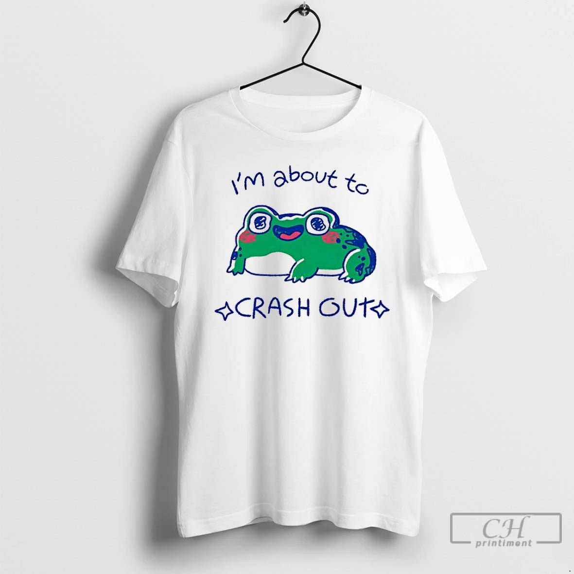 Classic Premium Frog Im About To Crash Out T-Shirts, Hoodie, Sweatshirt | WearSparks.com
