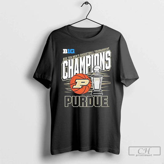 Classic Purdue Boilermakers 2026 Big Ten Mens Basketball Tournament Champions Trophy