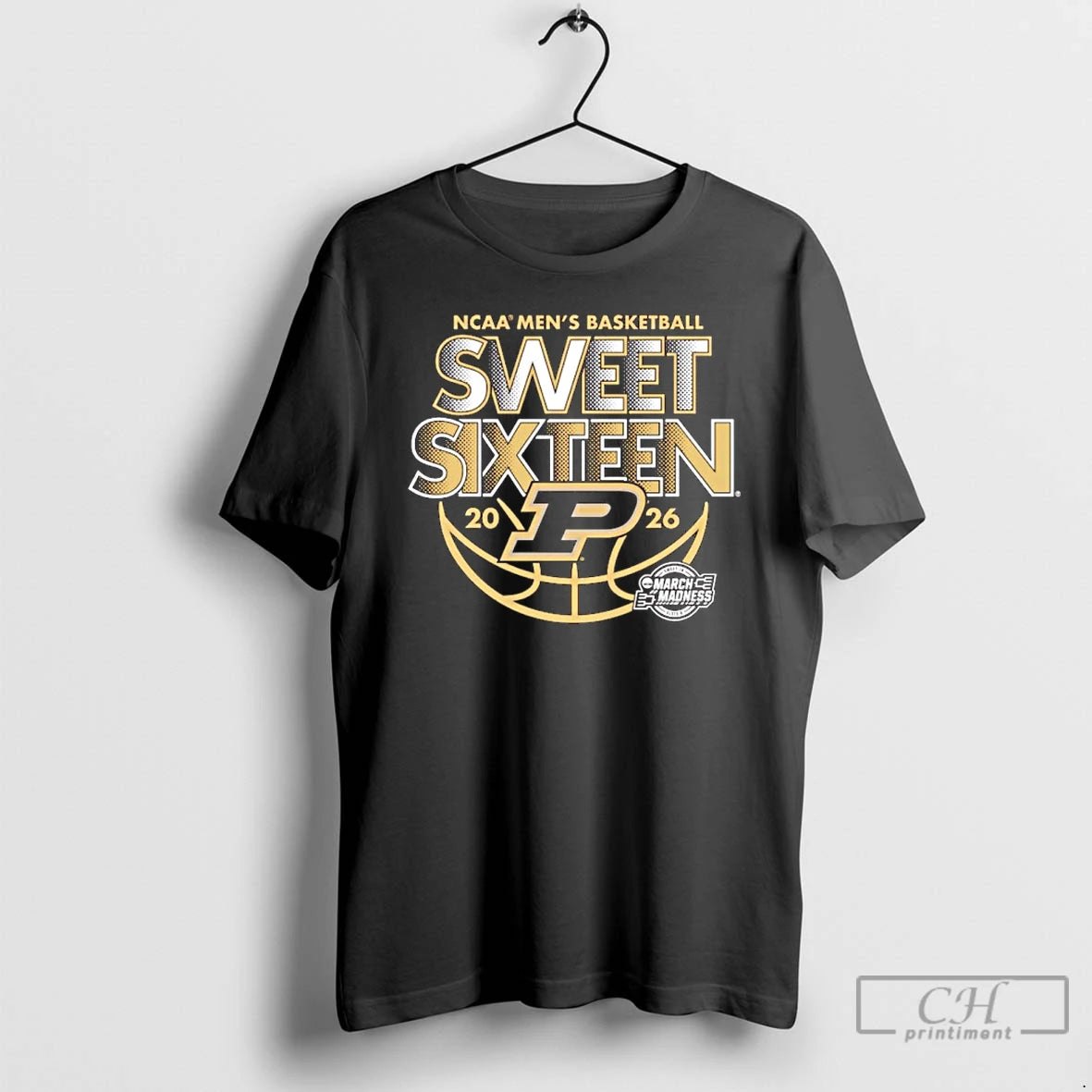 Classic Purdue Boilermakers 2026 Ncaa Sweet Sixteen Bound Logo