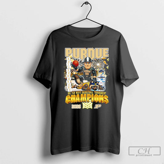 Classic Purdue Boilermakers Big Ten Mens Basketball Tournament Champions Beat Michigan 2026 T Shirts Sweater