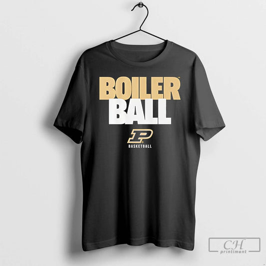 Classic Purdue Boilermakers Mens Basketball Boiler Ball Text Stack 2026 Ncaa