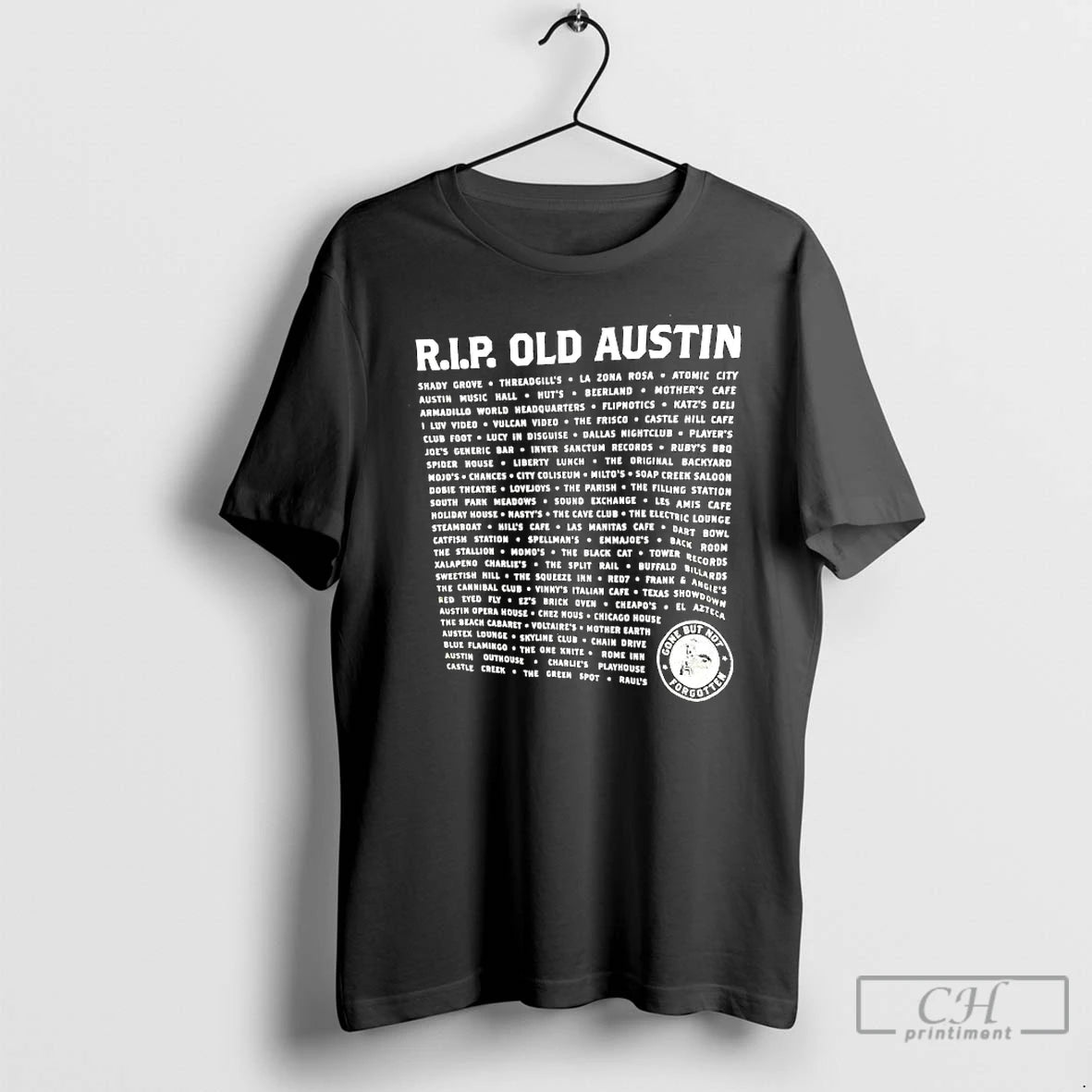 Classic R I P Old Austin Gone But Not Forgotten T-Shirts, Hoodie, Sweatshirt | WearSparks.com