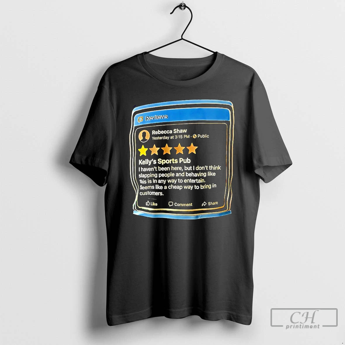 Classic Rebecca Shaw Reviews Kellys Sports Pub Cheap Way To Bring In Customers T Shirts