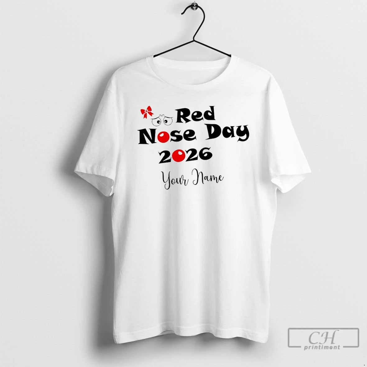 Classic Red Nose Day 2026 Comic Relief Your Name
