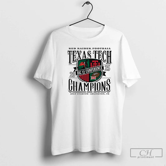 Classic Red Raiders Football Texas Tech Big 12 Champions Generation Talent T-Shirts, Hoodie, Sweatshirt | WearSparks.com