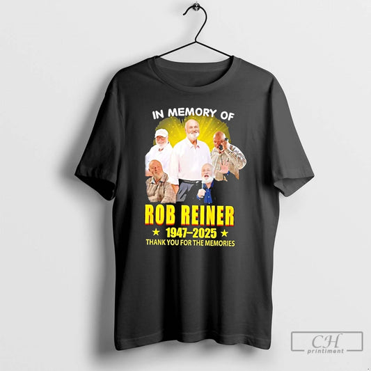 Classic Rob Reiner 1947 2025 Thank You For The Memories Signature T-Shirts, Hoodie, Sweatshirt | WearSparks.com