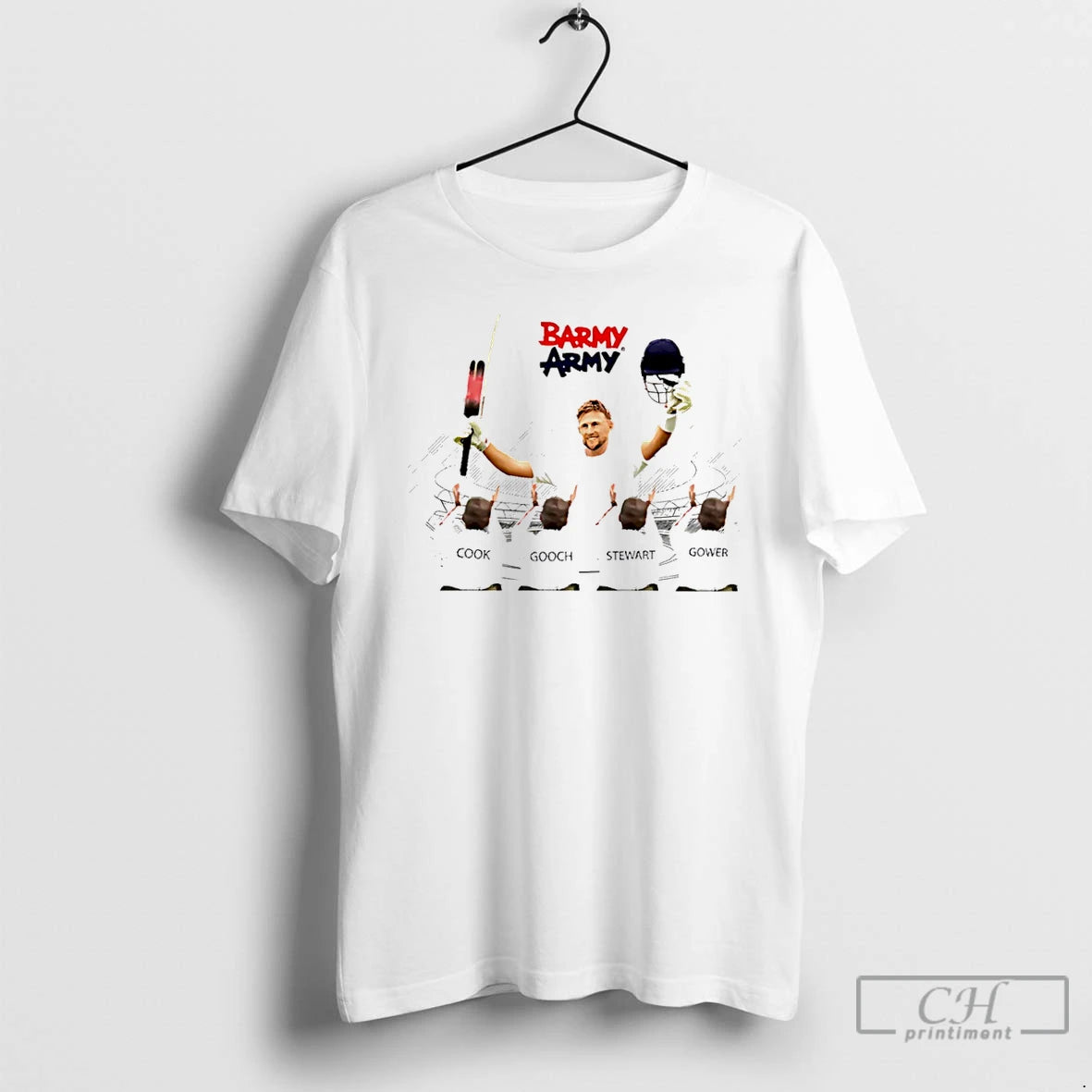 Classic Root Ovation Cook Gooch Stewart Gower Joe England Barmy Army T-Shirts, Hoodie, Sweatshirt | WearSparks.com