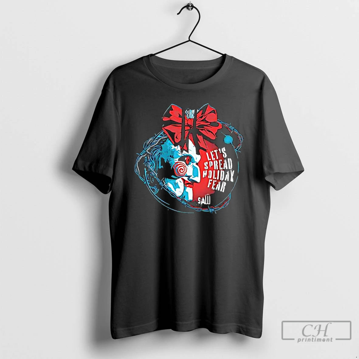 Classic Saw Lets Spread Holiday Fear T-Shirts, Hoodie, Sweatshirt | WearSparks.com