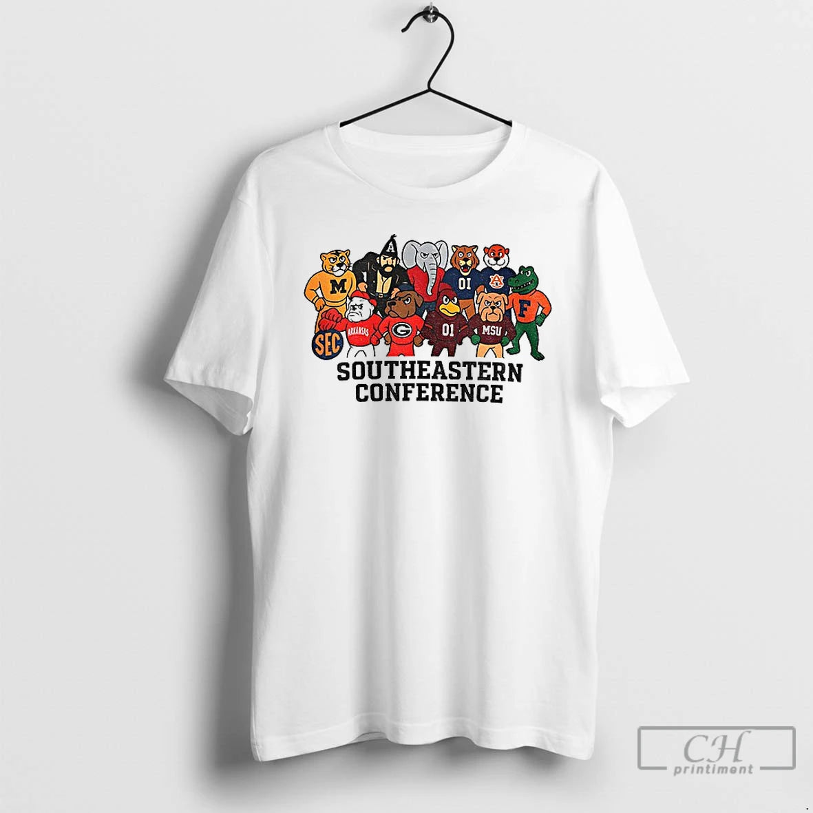 Classic Sec Team Spirit Modern Southeastern Conference Mascot T-Shirts, Hoodie, Sweatshirt | WearSparks.com
