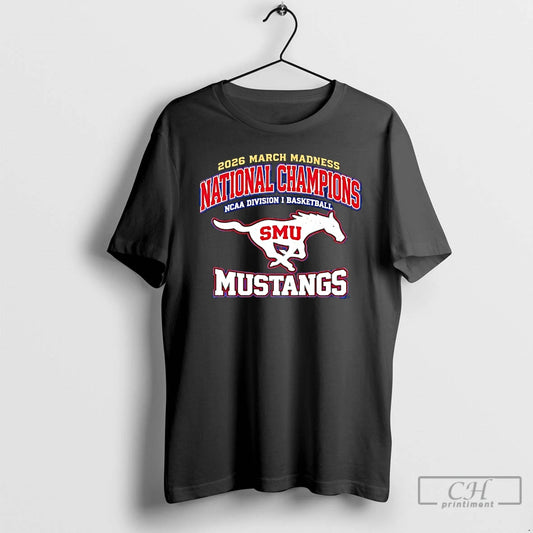 Classic Smu Mustangs 2026 Ncaa National Champions March Madness