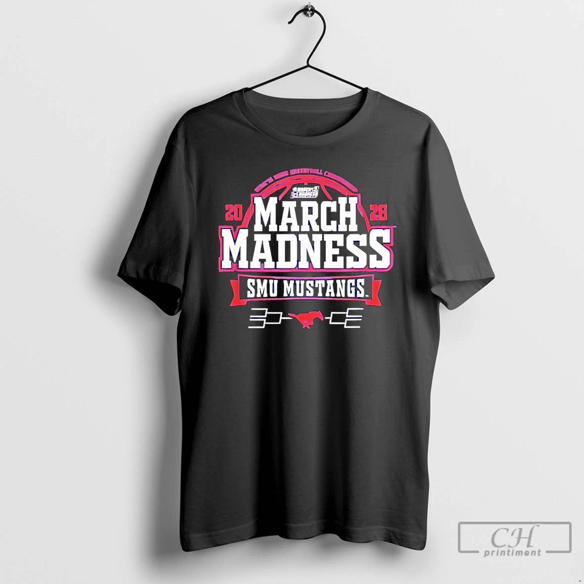 Classic Smu Mustangs March Madness 2026 Ncaa Womens Basketball Four It All T Shirts Sweater