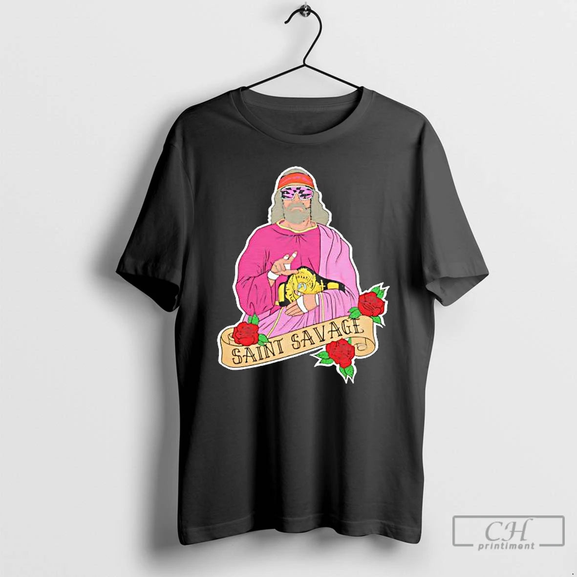 Classic Saint Savage Rose Graphic T-Shirts, Hoodie, Sweatshirt | WearSparks.com