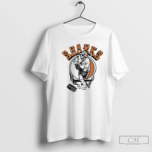 Classic San Jose Sharks Homage Grateful Dead Player Logo T-Shirts, Hoodie, Sweatshirt | WearSparks.com