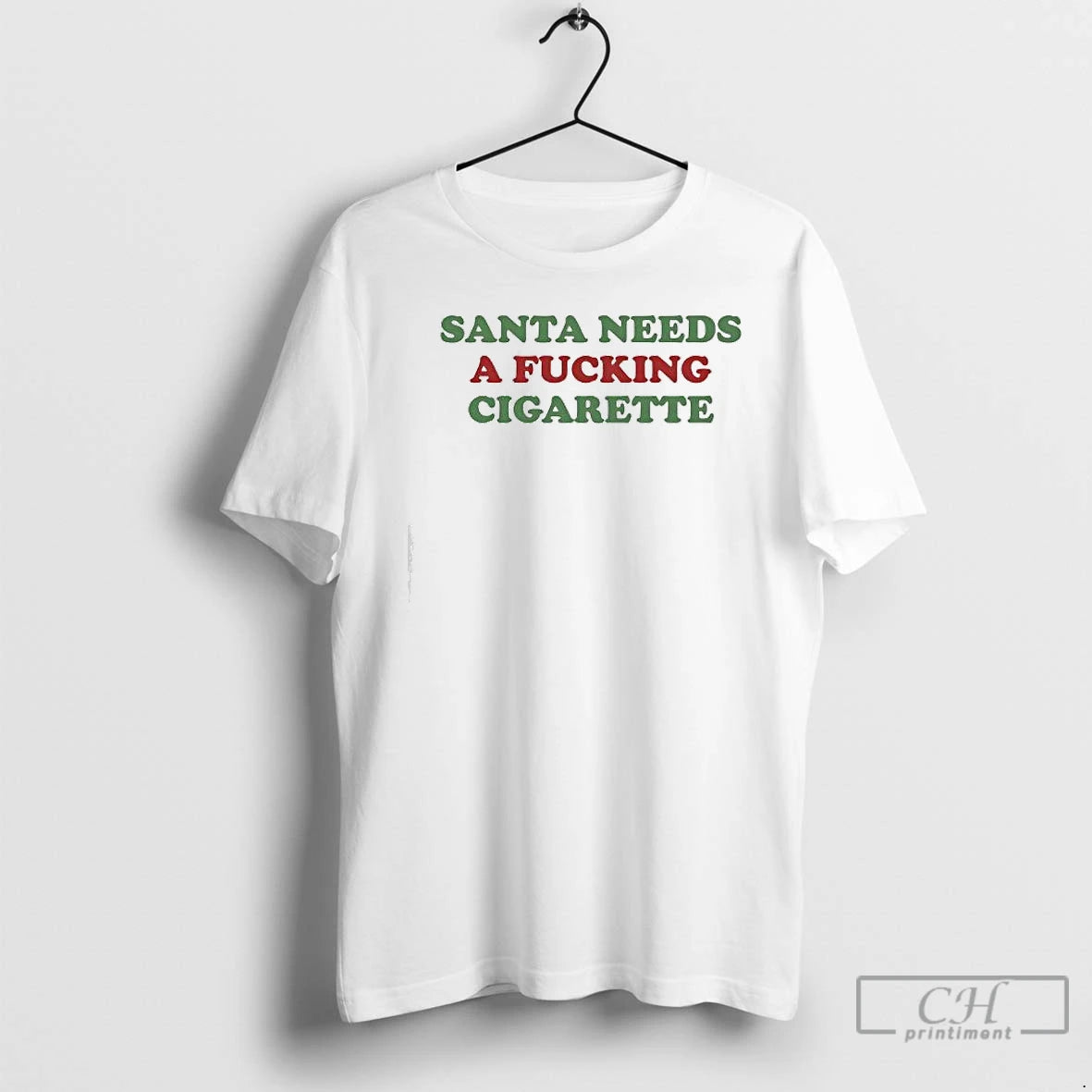 Classic Santa Needs A Fucking Cigarette T-Shirts, Hoodie, Sweatshirt | WearSparks.com