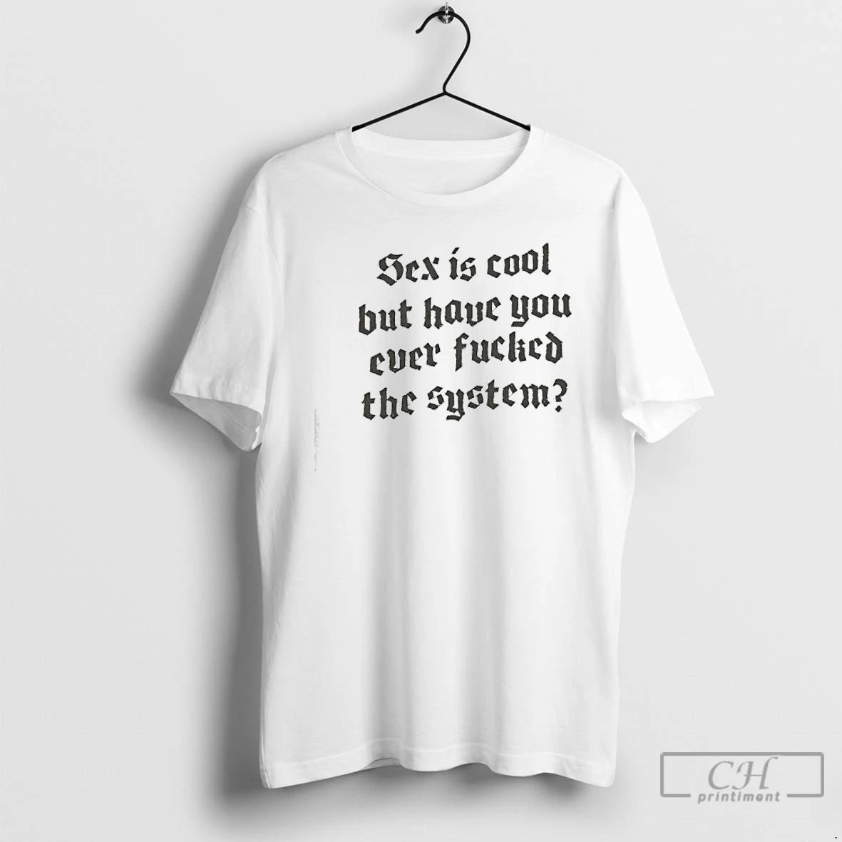 Classic Sex Is Cool But Have You Ever Fucked The System Style Font T Shirts Hoodie, Sweatshirt | WearSparks.com