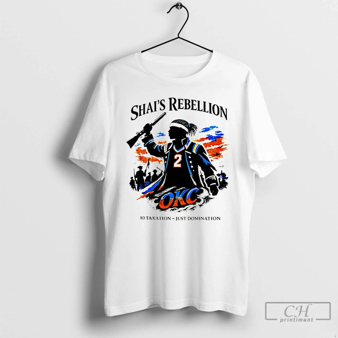 Classic Shai Gilgeous Alexander 2 Shais Rebellion Oklahoma City Thunder Basketball 2026 T Shirts Sweater