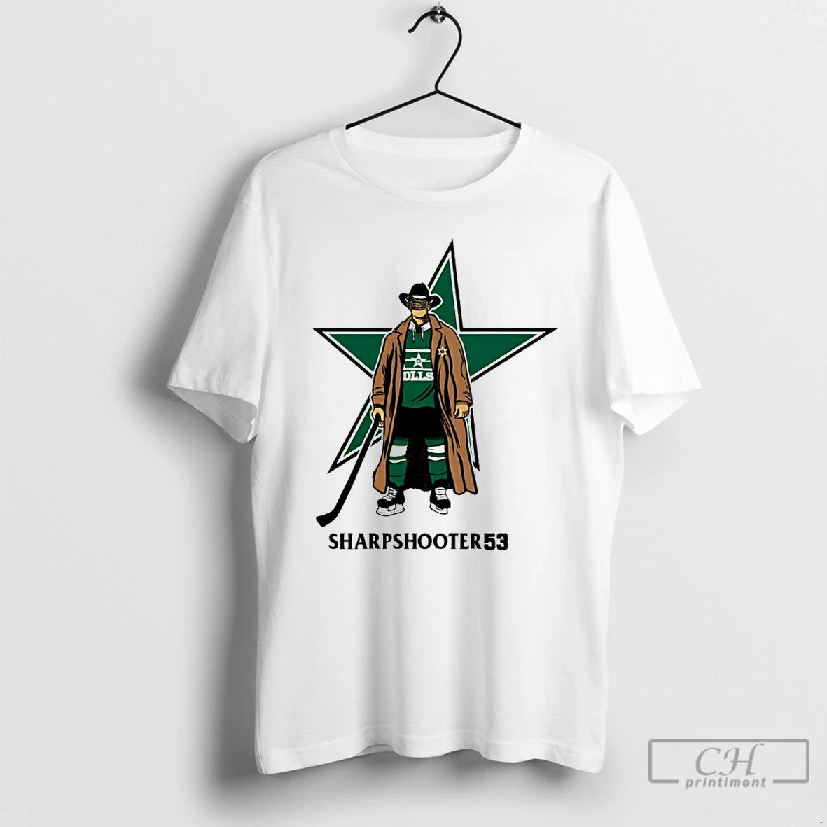 Classic Sharpshooter 53 Wyatt Johnston Nhl Dallas Stars