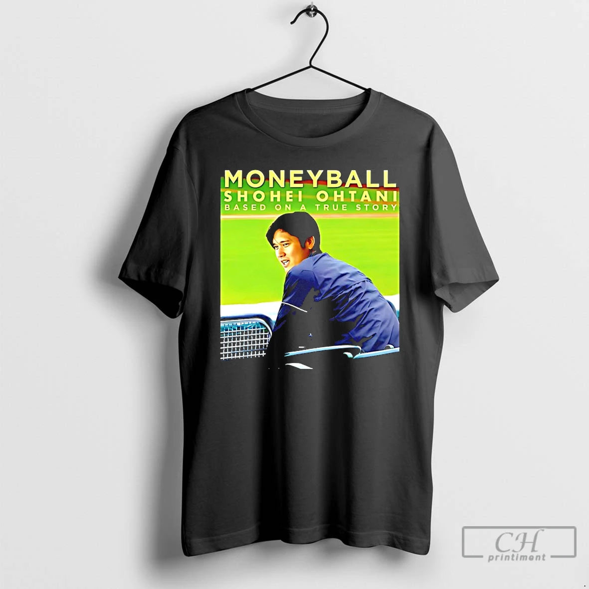 Classic Shohei Ohtani Based On A True Story Buck Moneyball T-Shirts, Hoodie, Sweatshirt | WearSparks.com