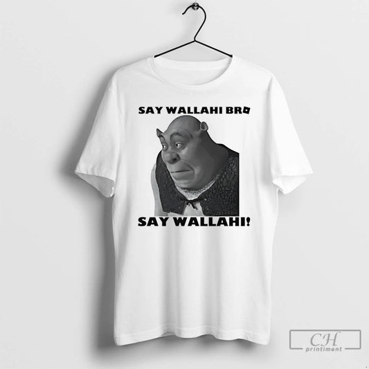 Classic Shrek Say Wallahi Bro Say Wallahi Meme